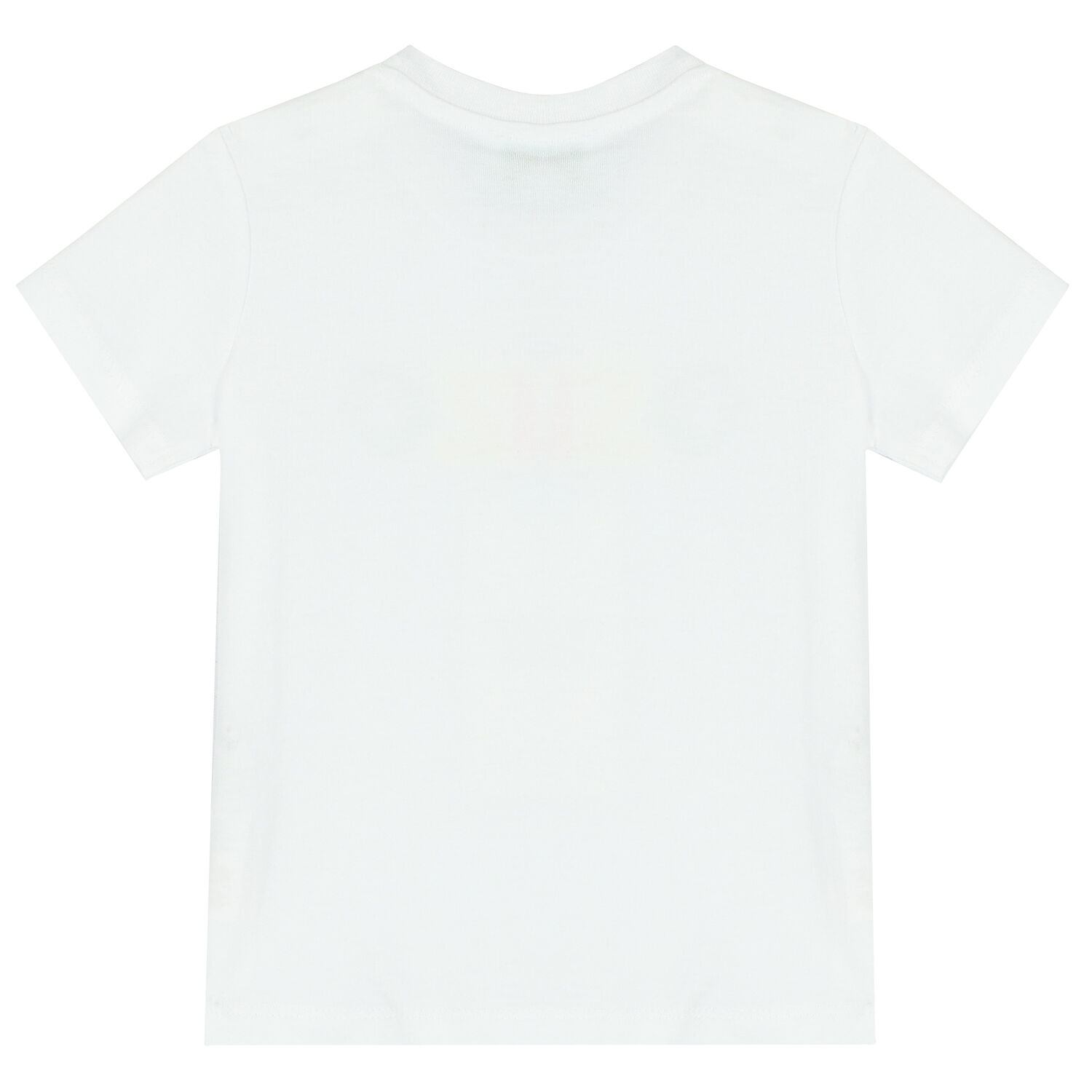 Younger Boys White Logo T-Shirt, 1, hi-res