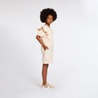 Girls Pink Logo Dress, 1, hi-res