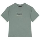 Boys Green Skate T-Shirt, 1, hi-res