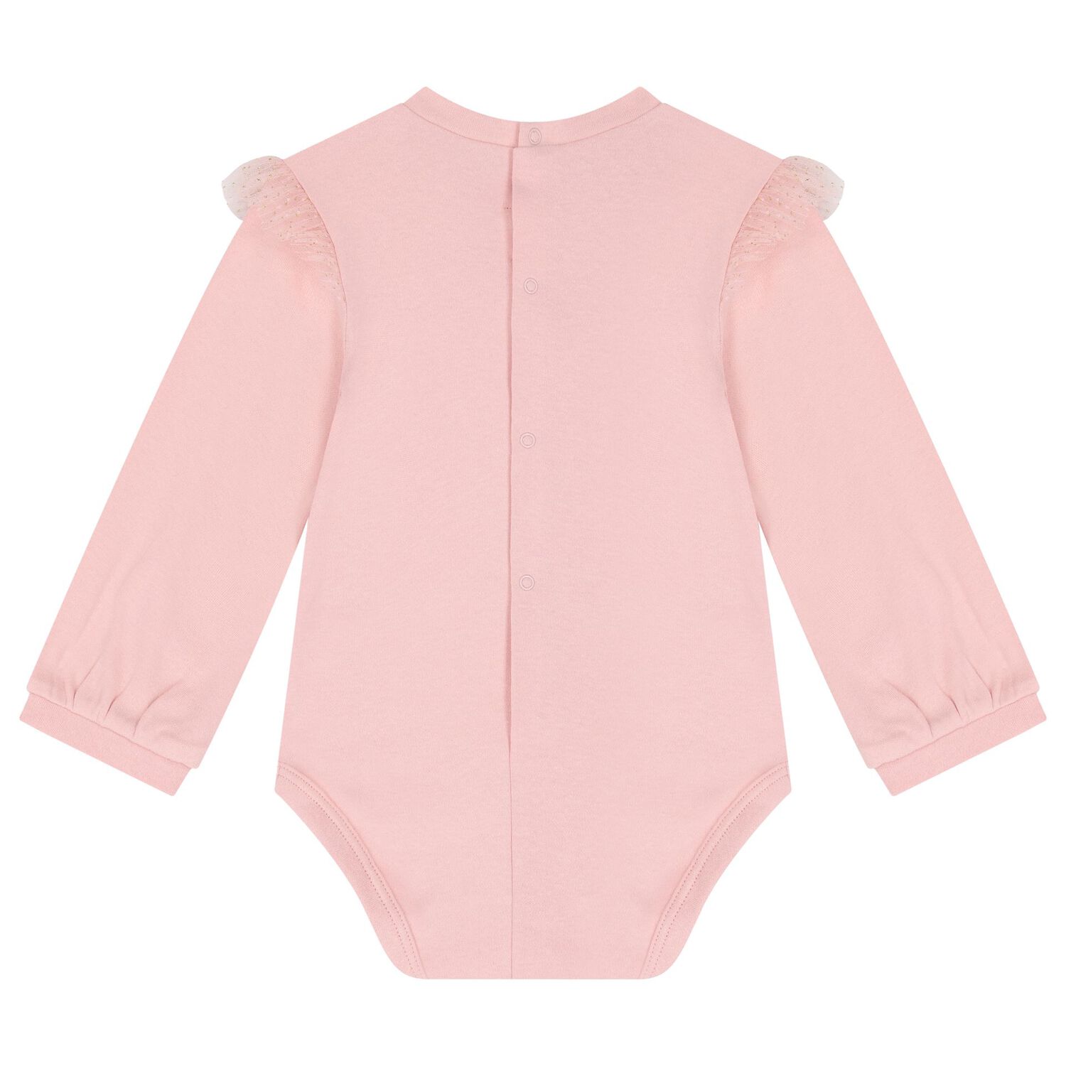Baby Girls Pink Tulle Skirt Set, 2, hi-res image number null