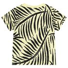 Boys Mini Me Yellow & Black Logo T-Shirt, 1, hi-res