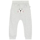 Younger Boys Grey Bear Tracksuit, 1, hi-res