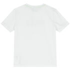 Boys White Logo T-Shirt, 1, hi-res