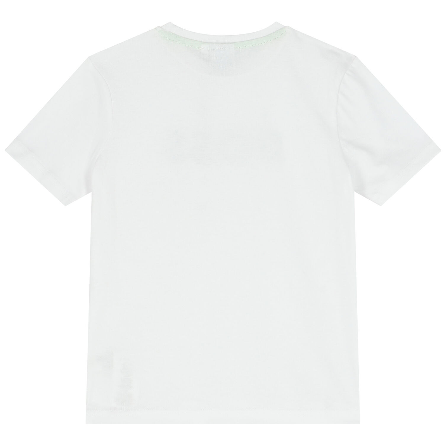 Boys White Logo T-Shirt, 1, hi-res image number null