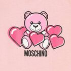 Baby Pink Logo Romper, 1, hi-res