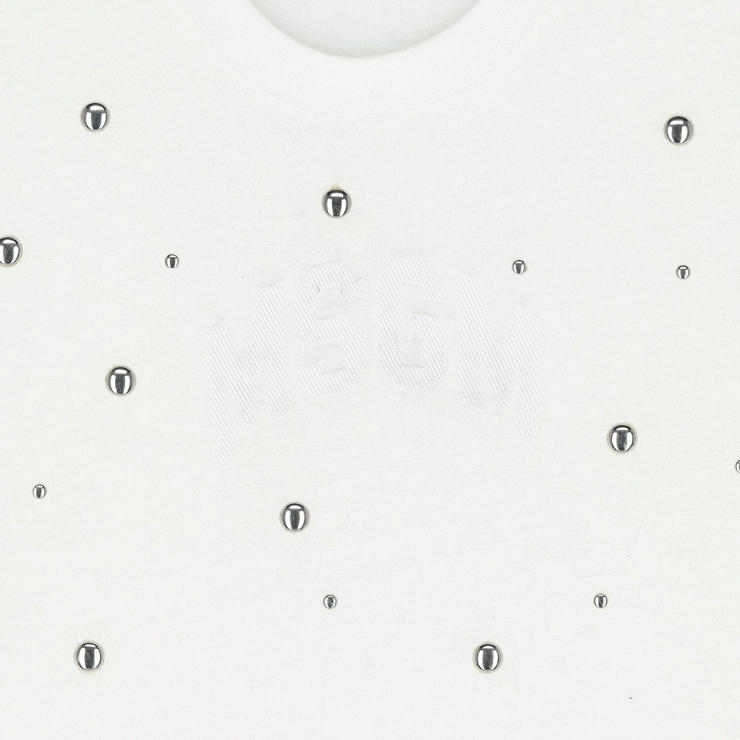 Girls White Logo T-Shirt, 2, hi-res image number null