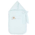 Baby Boys Blue Teddy Bear Nest, 1, hi-res