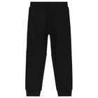 Boys Black Logo Tracksuit, 1, hi-res