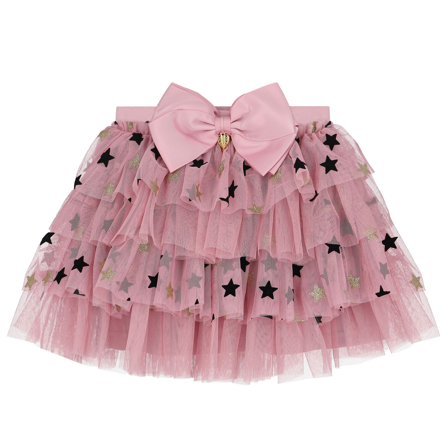 Girls Pink Tulle Skirt, 1, hi-res