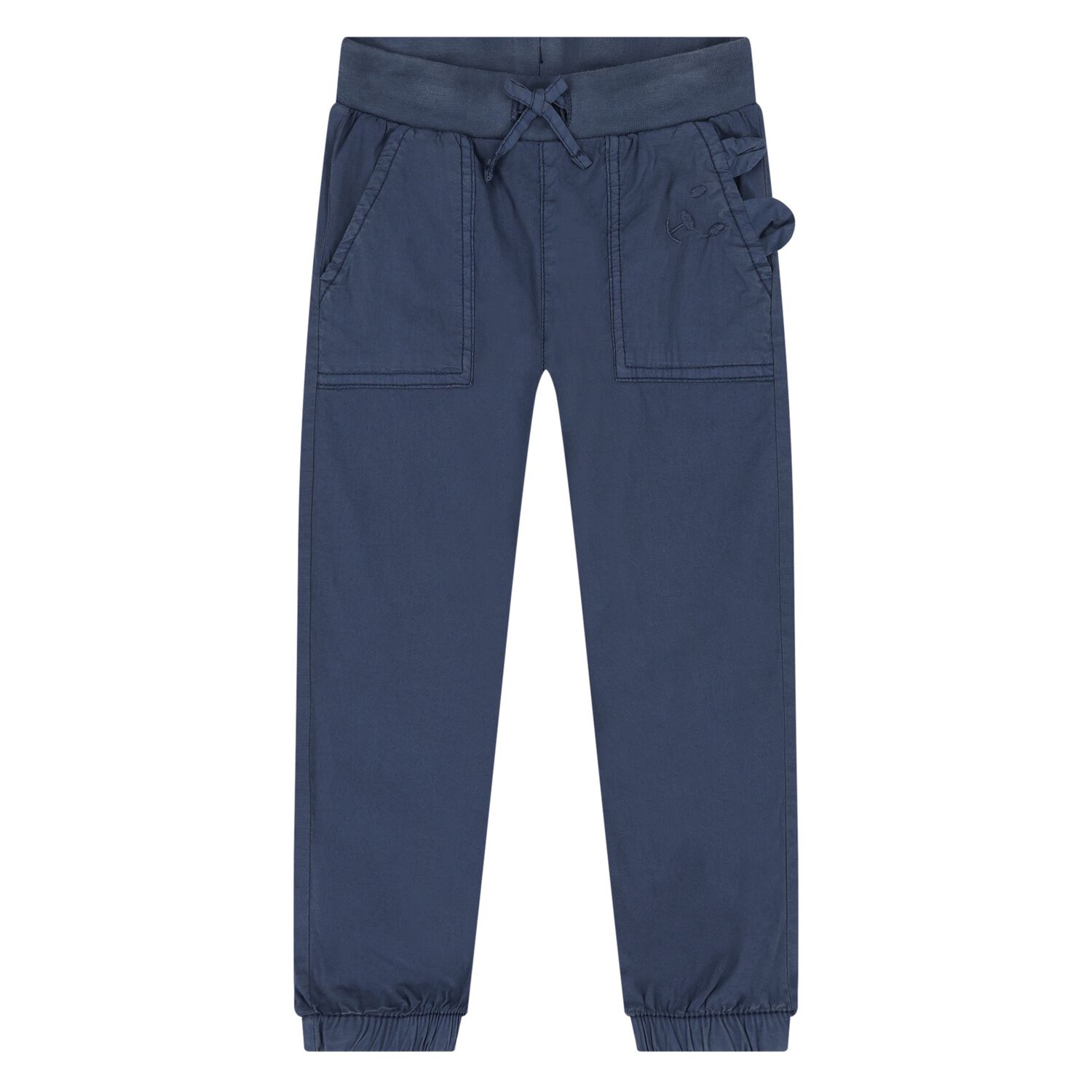 Younger Boys Blue Teddy Bear Joggers, 1, hi-res