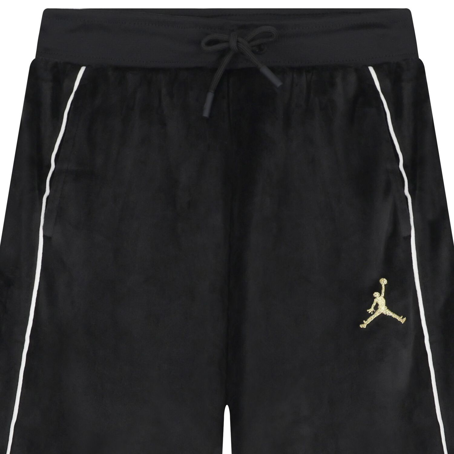 Girls Black Jordan Trousers, 1, hi-res