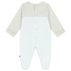 Baby Boys Blue Logo Babygrow Set, 1, hi-res