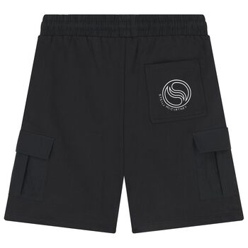 Boys Boys Black Logo Shorts