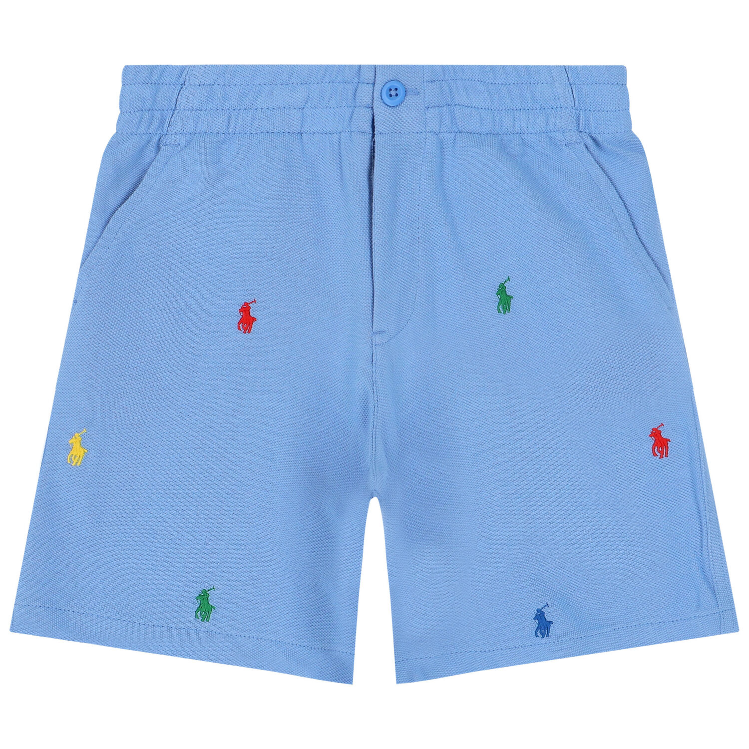 Boys Blue Logo Shorts, 1, hi-res image number null