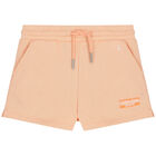 Girls Coral Logo Shorts, 2, hi-res