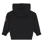 Younger Boys Black & Beige Logo Tracksuit, 1, hi-res