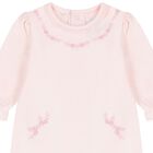 Baby Girls Pink Floral Babygrow Set, 1, hi-res