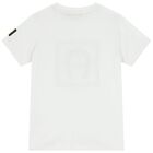Boys White Logo T-Shirt, 2, hi-res