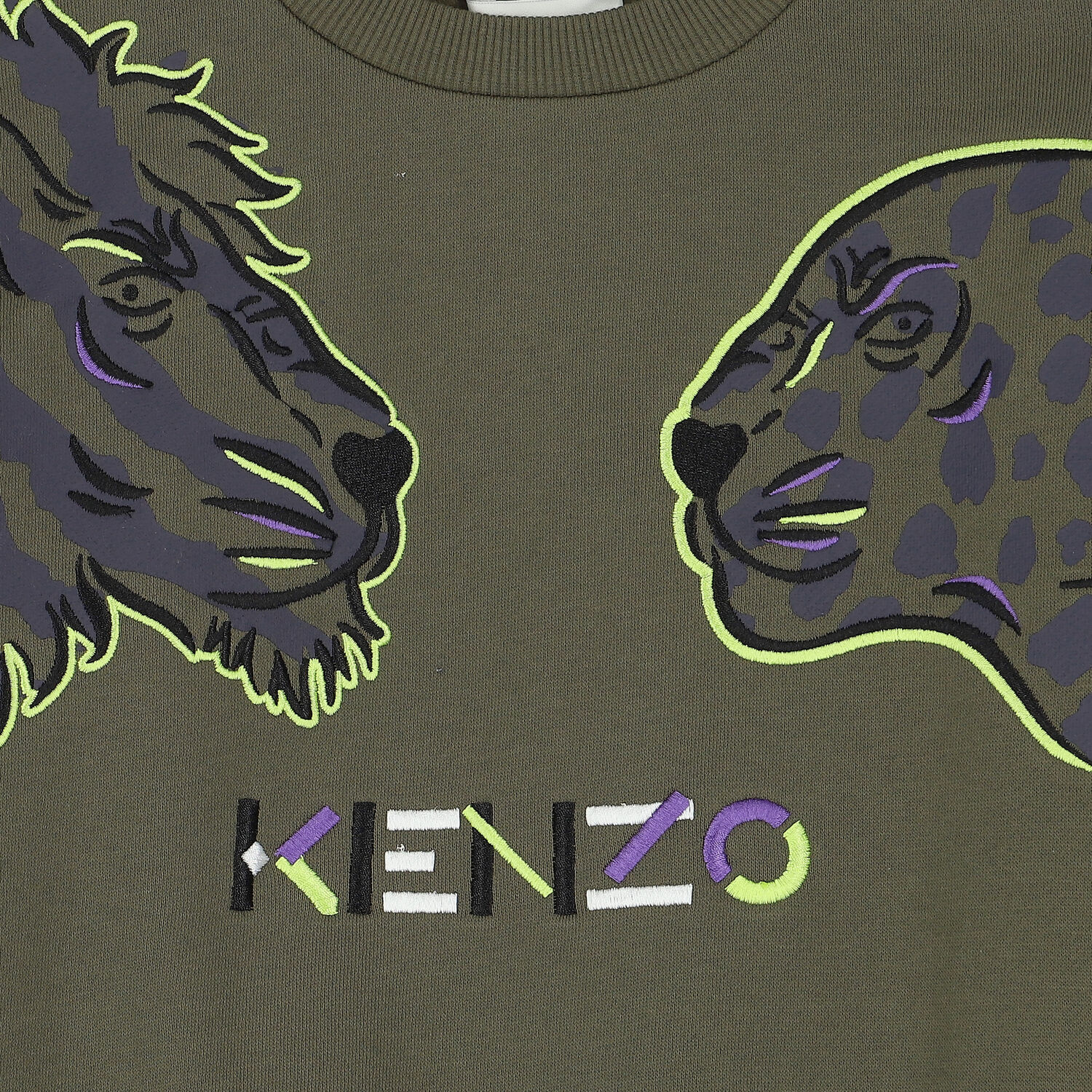 Boys Khaki Logo Sweatshirt, 1, hi-res