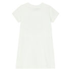 Girls Ivory Tiger Dress, 1, hi-res