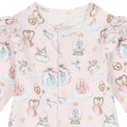 Baby Girls Pink Princess Babygrow, 1, hi-res