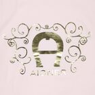 Baby Girls Pink & Gold Logo Blanket, 2, hi-res