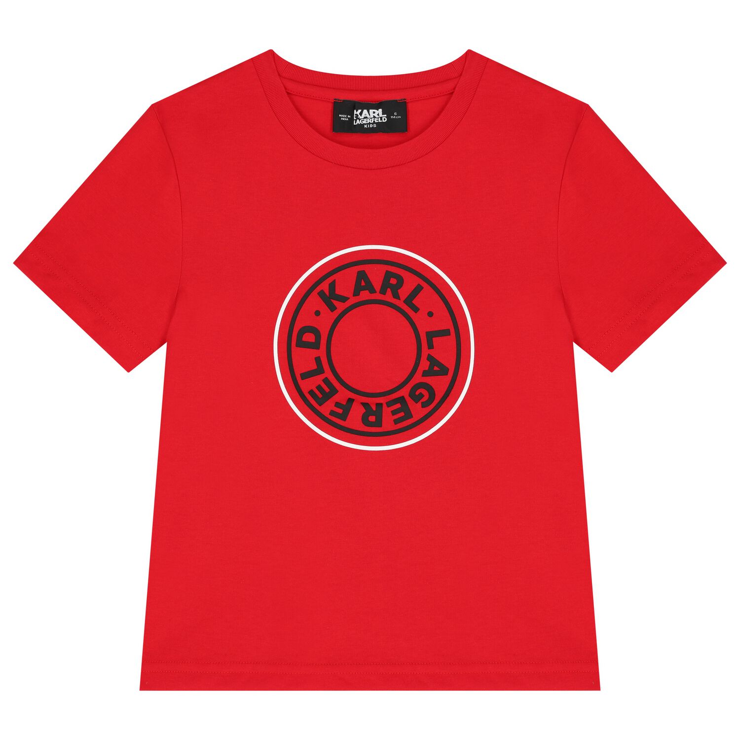 Boys Red Logo T-Shirt, 2, hi-res image number null