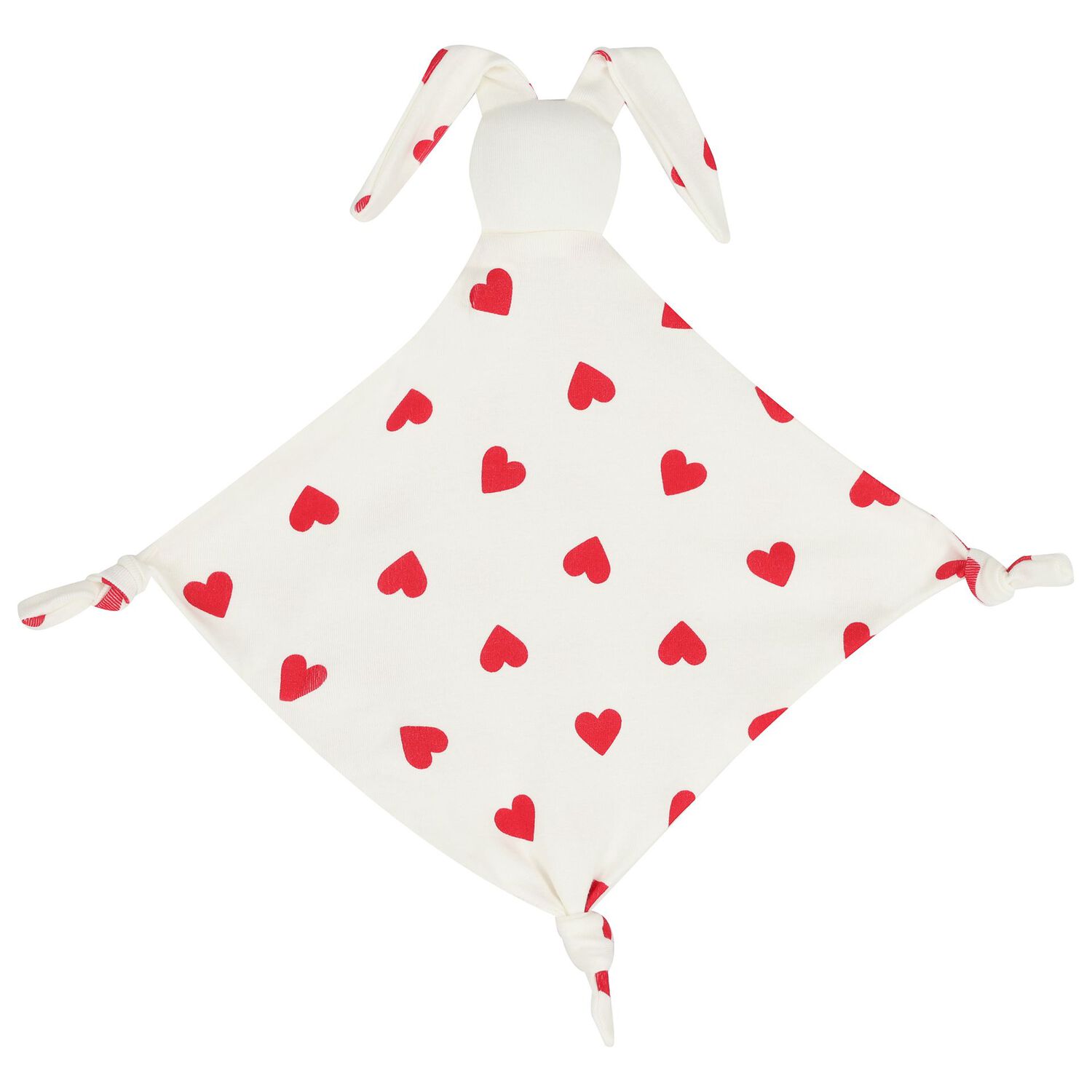 Baby Girls Ivory & Red Heart Babygrow Gift Set, 2, hi-res
