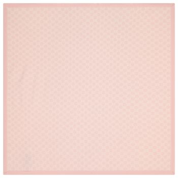 Baby Girls Pink GG Logo Blanket