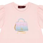 Girls Pink Bag Dress, 2, hi-res
