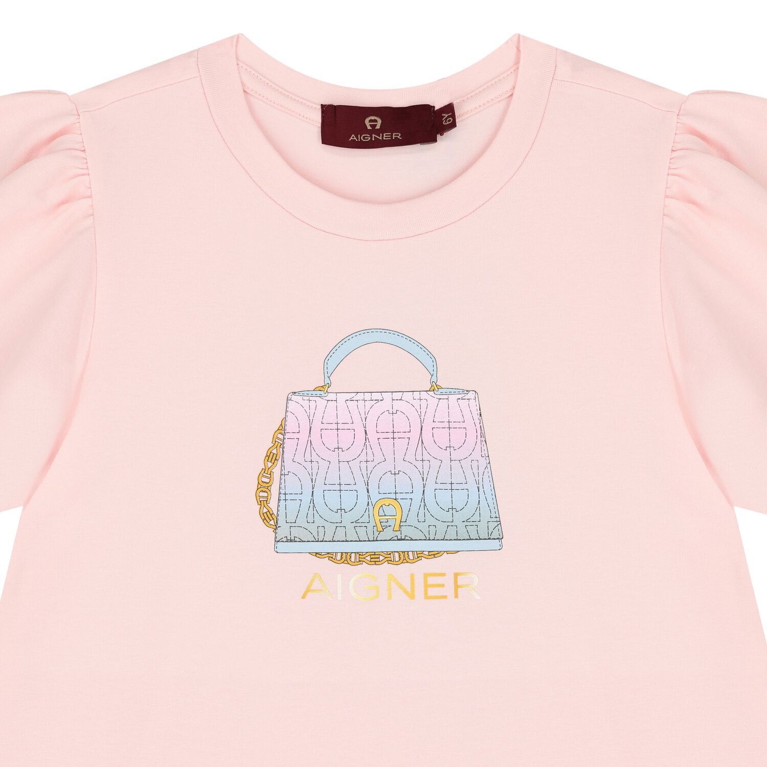Girls Pink Bag Dress, 2, hi-res