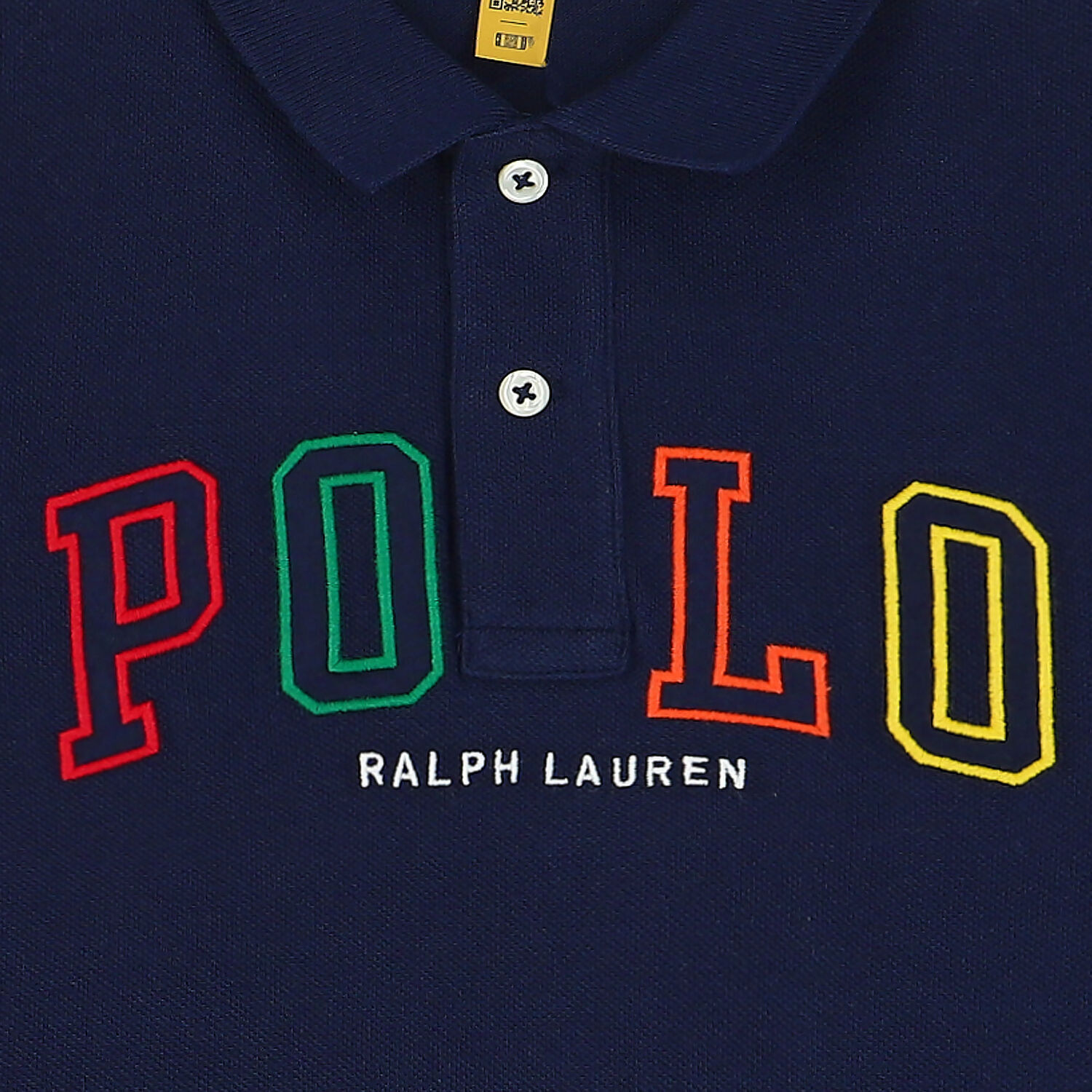 Boys Navy Logo Polo Shirt, 1, hi-res