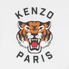 Boys White Logo Tiger T-Shirt, 2, hi-res