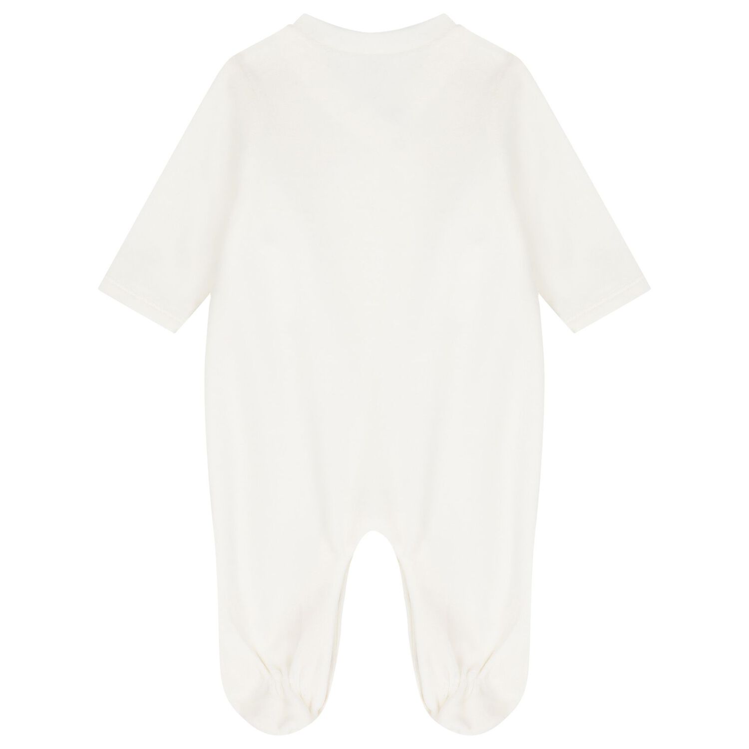 Baby Girls Pink & White Babygrows ( 2 Pack ), 1, hi-res