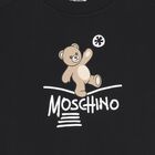 Black Teddy Bear Logo Tracksuit, 1, hi-res
