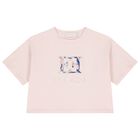 Girls Pink Logo T-Shirt, 2, hi-res
