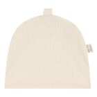 Ivory & Beige Bear Babysuit & Hat Gift Set, 1, hi-res