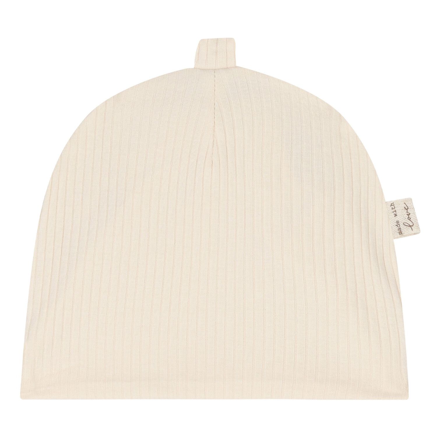 Ivory & Beige Bear Babysuit & Hat Gift Set, 1, hi-res