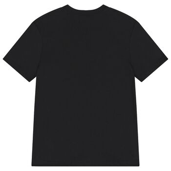 Boys Black Logo T-Shirt 