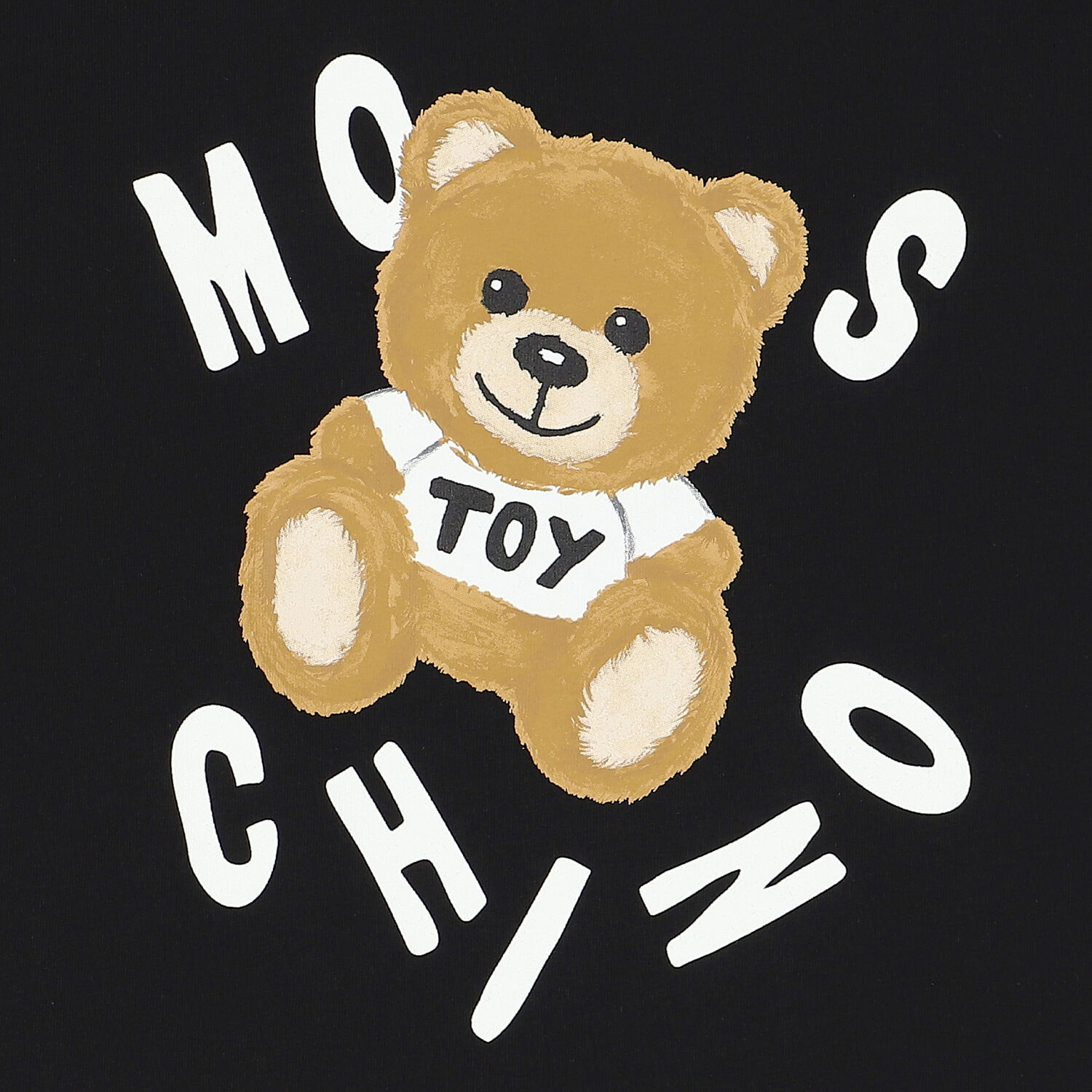 Black Teddy Logo T-Shirt, 2, hi-res