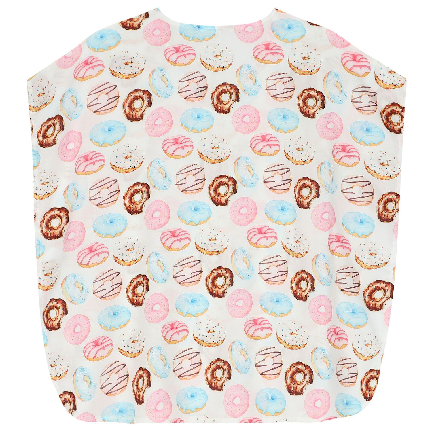 Girls White Donut Beach Kaftan, 1, hi-res image number null