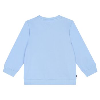 Younger Boys Blue Logo Sweatshirt