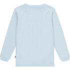 Boys Blue Logo Long Sleeve Top, 1, hi-res