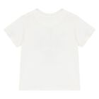Younger Boys Ivory Dinosaur T-Shirt, 3, hi-res