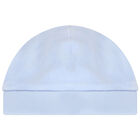Baby Boys Blue Logo Hat, 2, hi-res