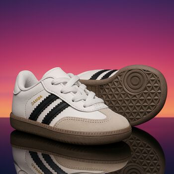 White Samba OG Baby Pre Walker Shoes