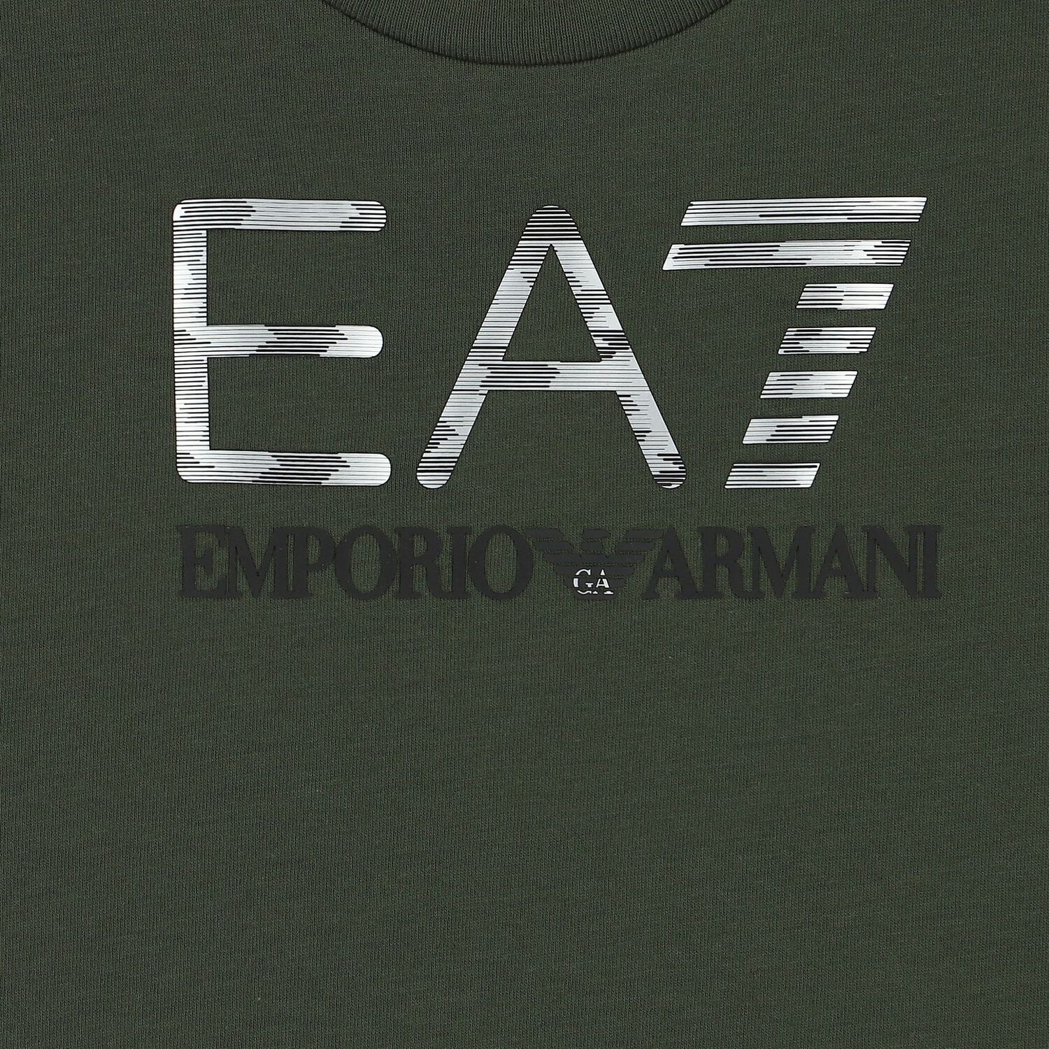 Boys Green Logo T-Shirt, 2, hi-res