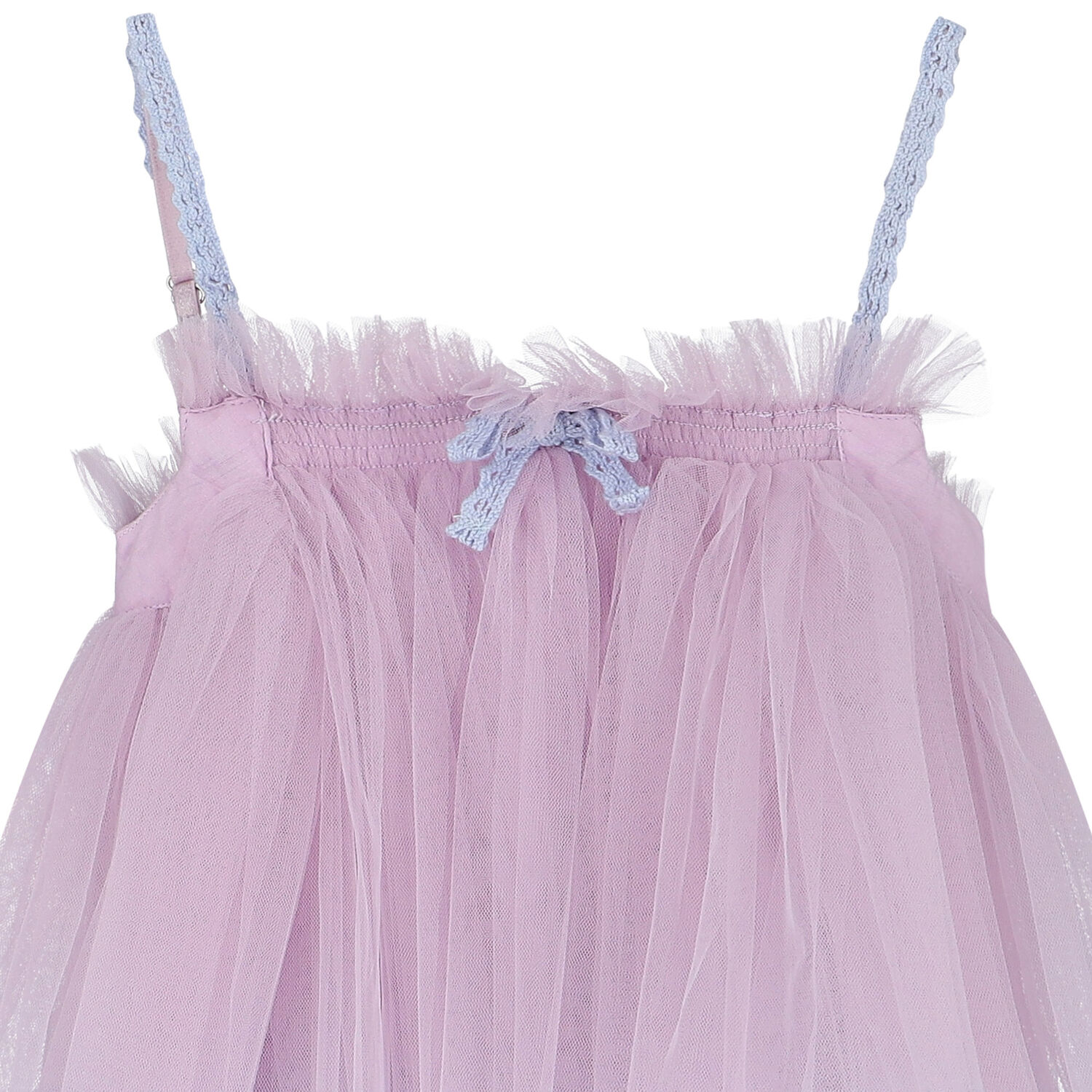 Girls Blue, Pink & Purple Tulle Dress, 1, hi-res