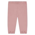 Younger Girls Pink Logo Tracksuit, 1, hi-res