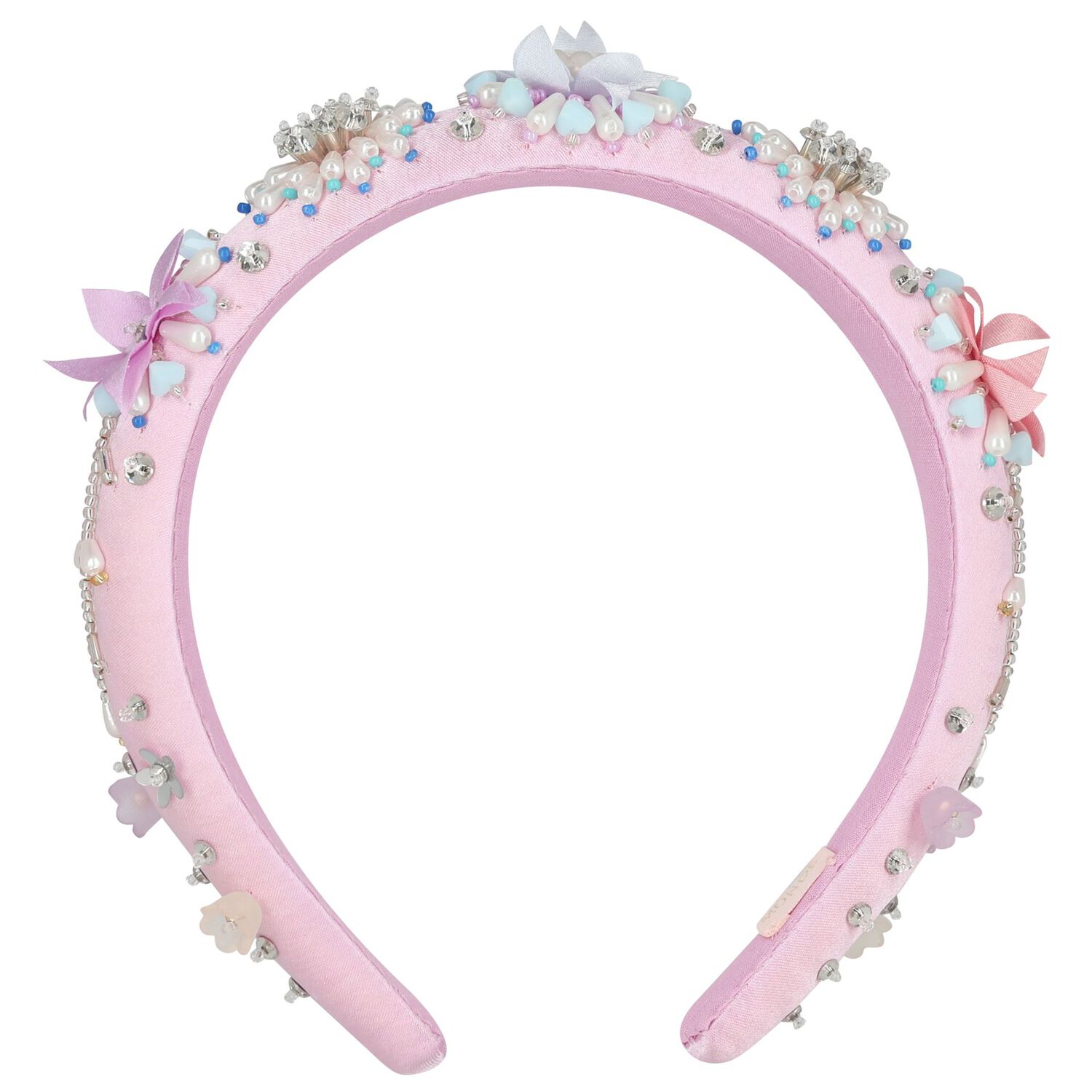 Girls Purple Embellished Headband, 1, hi-res
